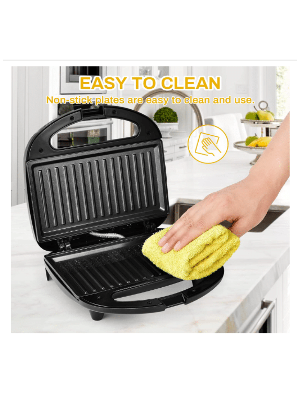 Sandwicheras_Grill Electrico MONXOOK